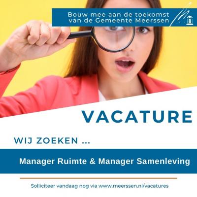 Vacature managers