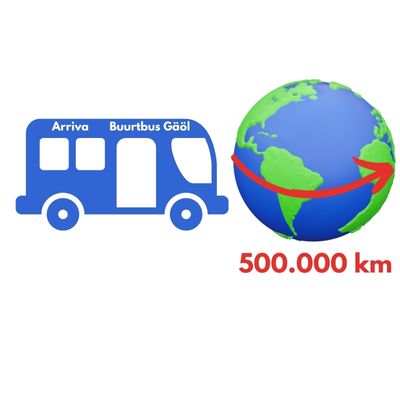 Buurtbus GÃ¤ol half miljoen km 