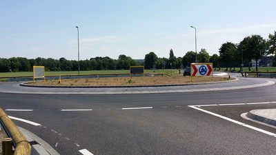 Foto rotonde Meerssenhovenweg-Fregatweg