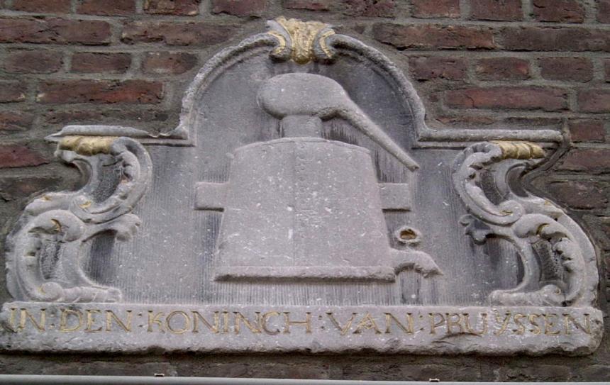 Gemeentelijk monument - Gevelsteen - Bunderstraat 21 Meerssen