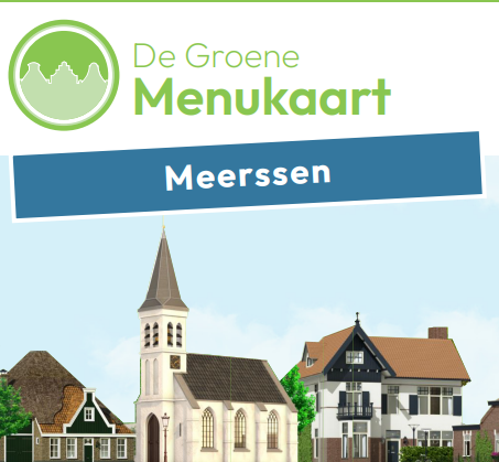 Groene menukaart