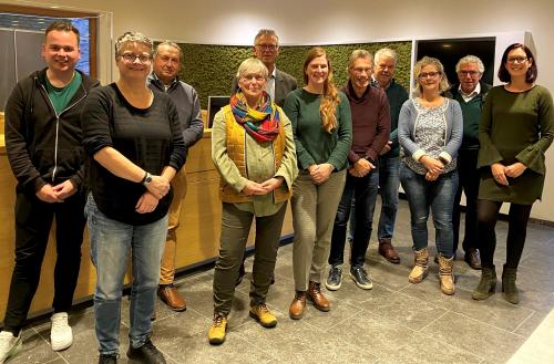 Groepsfoto vertegenwoordigers buurtgroepen