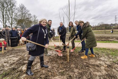 Herdenkingsbos - College plant boom