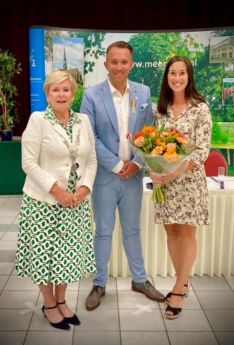 Koninklijke onderscheiding Bjorn Molling
