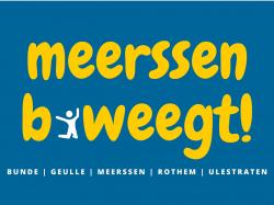 Logo Meerssen beweeg - blue 250 px