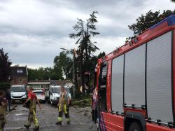 Noodweer in Zuid-Limburg: in onze gemeente voornamelijk meldingen omgeving Meerstraat Bunde