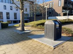 Ondergrondse restafvalcontainer