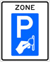 Parkeren - Bord betaald parkeren