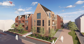 Sfeerimpressie appartementen Vliegenstraat Bunde 