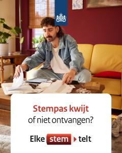 Stempas kwijt