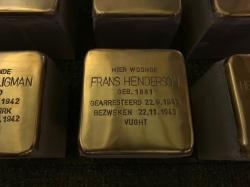 Stolperstein Frans Henderson