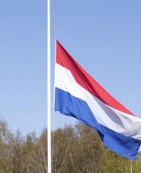 Vlag half stok