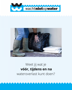 Wacht niet op water