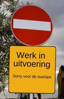 Werk in uitvoering, sorry voor de overlast