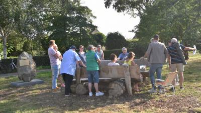 Westbroek, inloopbijeenkomst herinrichting weide watermonument 2