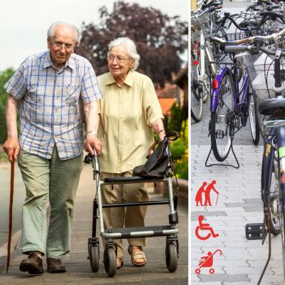 Zorg voor elkaar - ouderen hebben vaak minder bewegingsvrijheid 