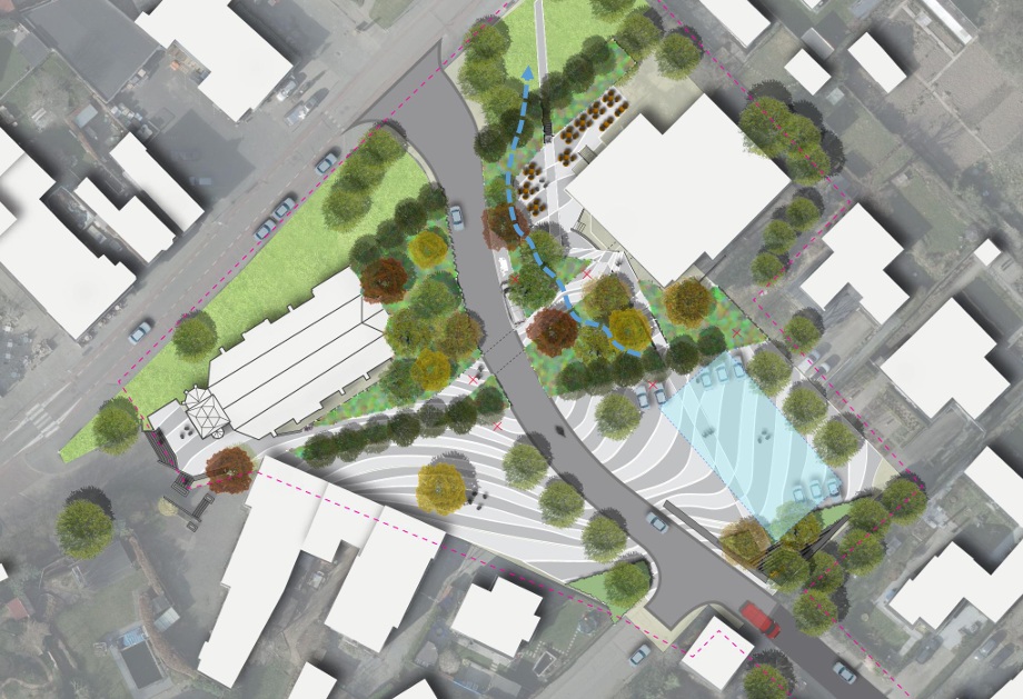 Regenwaterriool en herinrichting Dorpstraat-Genzon