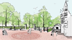 Toekomstschets entree Proosdijpark Toekomstschets entree Proosdijpark