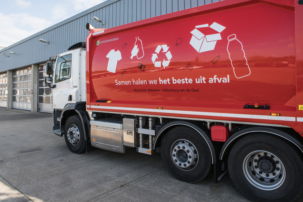 Ivm warm weer halen we het afval eerder op