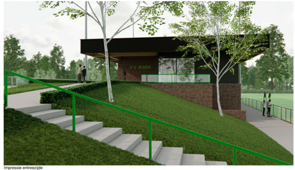 impressie nieuwbouw vv bunde impressie nieuwbouw vv bunde